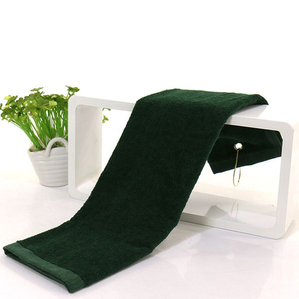 portable trifold microfiber towel with bag clip for outdoor sport women men h7jp