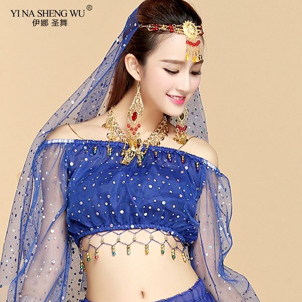stage wear long sleeve off shoulder women belly dance costume 6 colors chiffon gypsy dancewear bellydance, Black;red
stage wear long sleeve off shoulder women belly dance costume 6 colors chiffon gypsy dancewear bellydance, Black;red