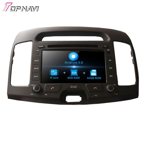 

autoradio 7 inch octa core android 9.0 car dvd multimedia for elantra 2007 - 2011 auto car radio gps video player 2 din