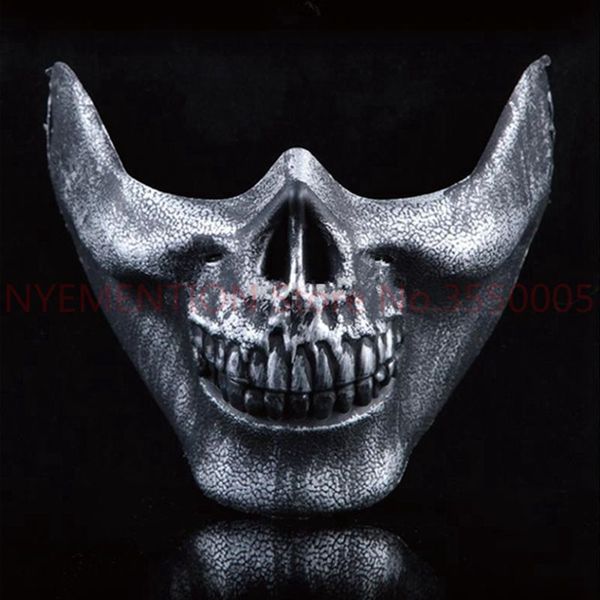 2015 new cs skull skeleton paintball half face protective mask for halloween gift 200pcs/lot
2015 new cs skull skeleton paintball half face protective mask for halloween gift 200pcs/lot