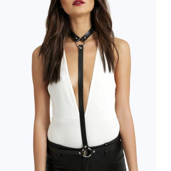 women neck harness suspender black cage bra elastic lingerie bondage body belts crop strappy bralette exotic bracesr, Black;white
women neck harness suspender black cage bra elastic lingerie bondage body belts crop strappy bralette exotic bracesr, Black;white