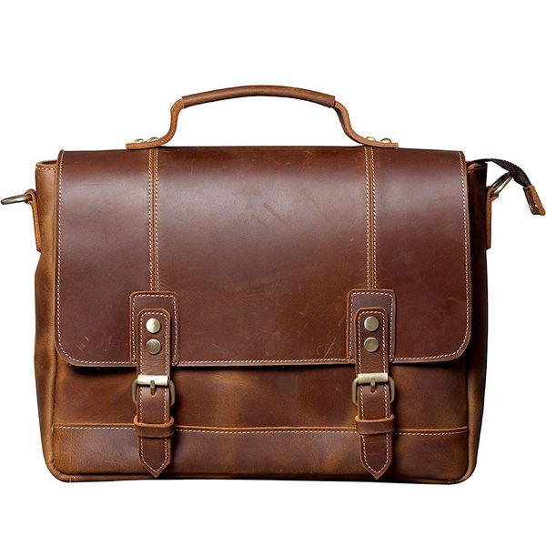 retro first layer cowhide briefcase men handbag genuine leather lapbag business men's shoulder diagonal bag male
retro first layer cowhide briefcase men handbag genuine leather lapbag business men's shoulder diagonal bag male