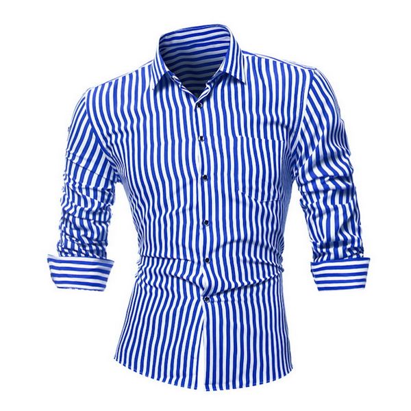 monerffi men's business casual shirt slim fit streetwear shirts vertical stripes long sleeve hombre camisa plus size, White;black
monerffi men's business casual shirt slim fit streetwear shirts vertical stripes long sleeve hombre camisa plus size, White;black