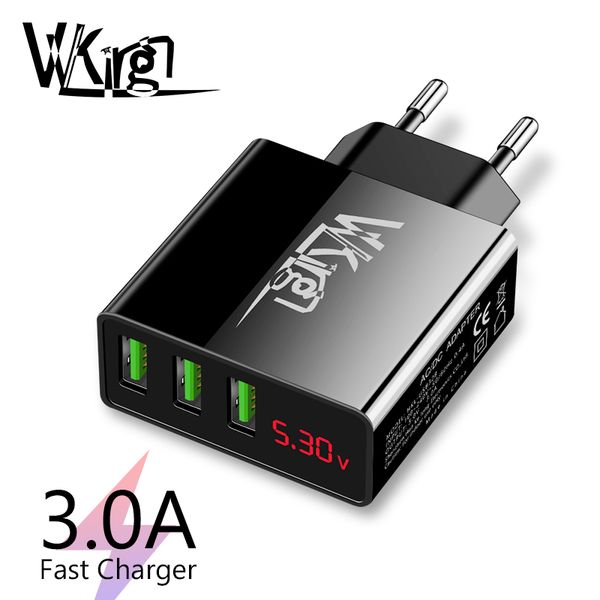 vvking usb charger 3 ports 5v/3a led display eu plug phone charger for iphone samsung xiaomi fast charging wall charger adapter
vvking usb charger 3 ports 5v/3a led display eu plug phone charger for iphone samsung xiaomi fast charging wall charger adapter