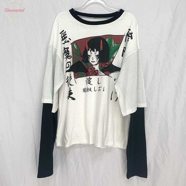 harajuku streetwear japan style vintage white t shirt women gothic kawaii cartoon funny anime printed teen girl long sleeve tee
harajuku streetwear japan style vintage white t shirt women gothic kawaii cartoon funny anime printed teen girl long sleeve tee