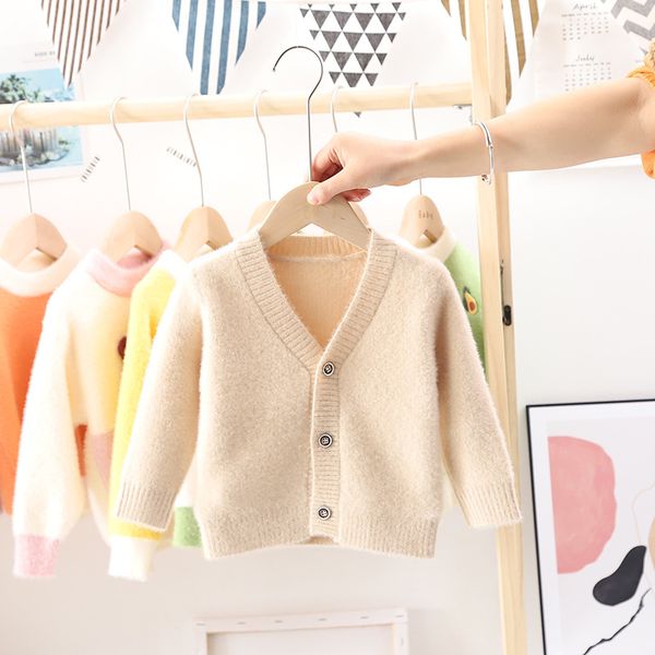 2020 new spring baby girls solid color cardigan sweater for girl kids sweaters children clothes, Blue
2020 new spring baby girls solid color cardigan sweater for girl kids sweaters children clothes, Blue