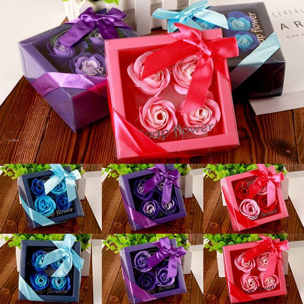 4pcs/box heart-shaped rose soap flowers romantic wedding party gift artificial flower decor health care personalized gift
4pcs/box heart-shaped rose soap flowers romantic wedding party gift artificial flower decor health care personalized gift