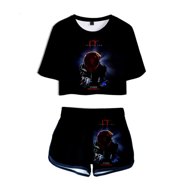 trend it-chapter 2 digital printing 3d navel exposed short t shorts suit, Black;blue
trend it-chapter 2 digital printing 3d navel exposed short t shorts suit, Black;blue