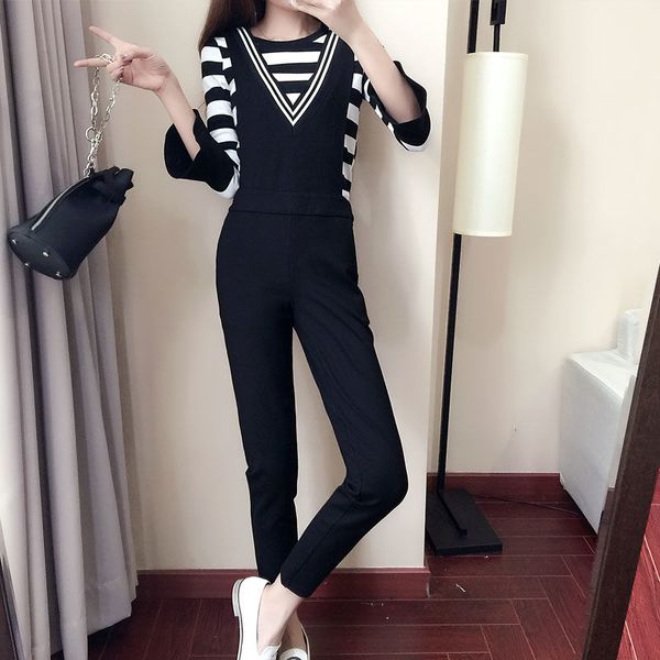 2019 women jumpsuit romper long sleeve v neck casual female playsuit overalls ladies wide leg slim black playsuit, Black;white
2019 women jumpsuit romper long sleeve v neck casual female playsuit overalls ladies wide leg slim black playsuit, Black;white