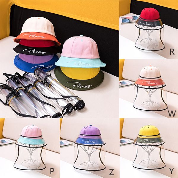 summer children anti-spitting protective hat dustproof cover hat letter embroidered fisherman's sun protection sun, Yellow
summer children anti-spitting protective hat dustproof cover hat letter embroidered fisherman's sun protection sun, Yellow