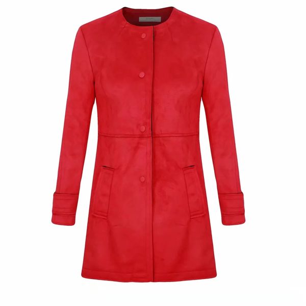 autumn new couple in this women's long-sleeved long suede leather coat manufacturer leather jacket women, Black
autumn new couple in this women's long-sleeved long suede leather coat manufacturer leather jacket women, Black