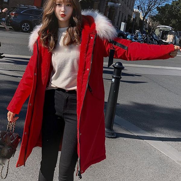 women long fur lining hooded bakery oversize winter down paaded coat heavy jacket thick warm cotton padded parkas, Black
women long fur lining hooded bakery oversize winter down paaded coat heavy jacket thick warm cotton padded parkas, Black