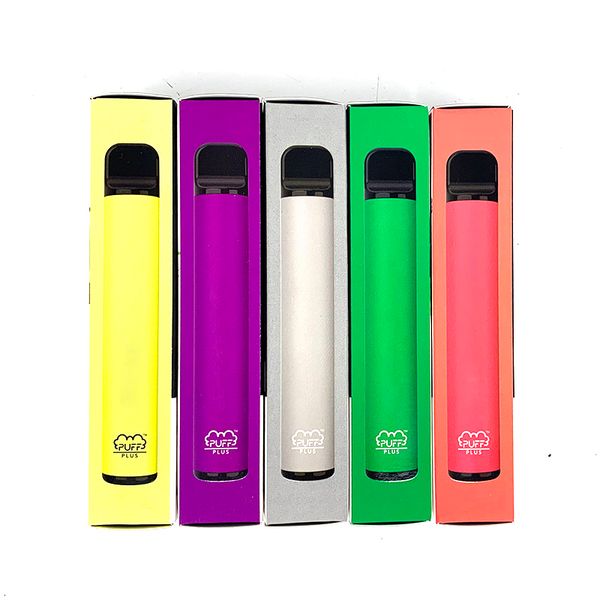 2020 Retail Puff Bar PUFF Plus Vape Pen Portable Disposable Vape starter Kit 3.2ml Pod for Smoking oil Cartridges 550mAh Battery
2020 Retail Puff Bar PUFF Plus Vape Pen Portable Disposable Vape starter Kit 3.2ml Pod for Smoking oil Cartridges 550mAh Battery