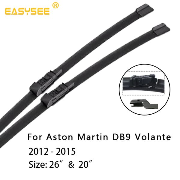 windscreen windshield wiper blades for aston martin db9 volante fit push button arms 2012 2013 2014 2015 26"&20
windscreen windshield wiper blades for aston martin db9 volante fit push button arms 2012 2013 2014 2015 26"&20