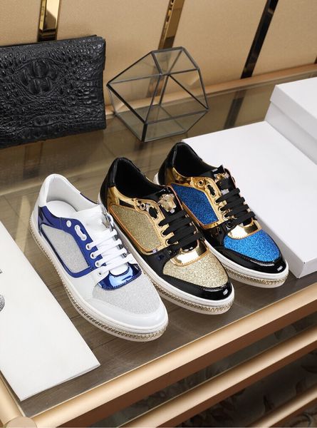 2019 foreign explosions men's designer casual shoes fashion luxury high-end men's shoes gold blue casual outdoor shoes
2019 foreign explosions men's designer casual shoes fashion luxury high-end men's shoes gold blue casual outdoor shoes