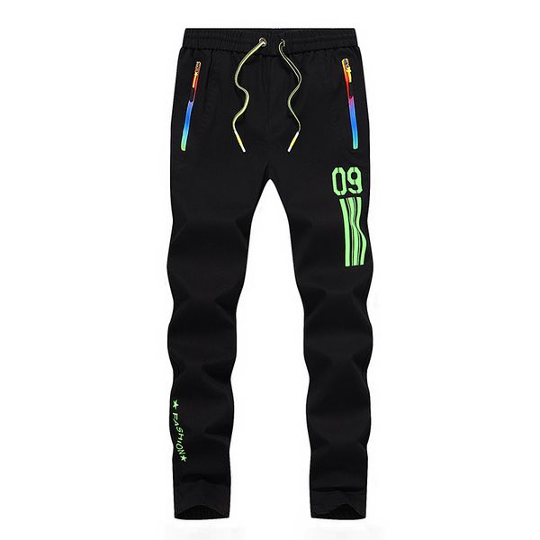 2019 new casual men fashion pants spring and fall regular straight mid full length pattern drawstring joggers slacks, Black
2019 new casual men fashion pants spring and fall regular straight mid full length pattern drawstring joggers slacks, Black