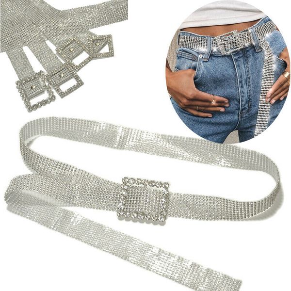 women's fashion shiny crystal full rhinestone belt large party belt alloy waist chain 120cm, Black;brown
women's fashion shiny crystal full rhinestone belt large party belt alloy waist chain 120cm, Black;brown