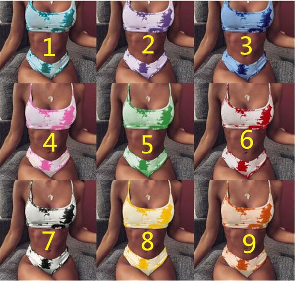 12 colors women two piece swimwear tie dye swimsuit trendy trendy bikini set bra and hipster shorts beachwear summer tracksuits s-xl ly522, Blue
12 colors women two piece swimwear tie dye swimsuit trendy trendy bikini set bra and hipster shorts beachwear summer tracksuits s-xl ly522, Blue
