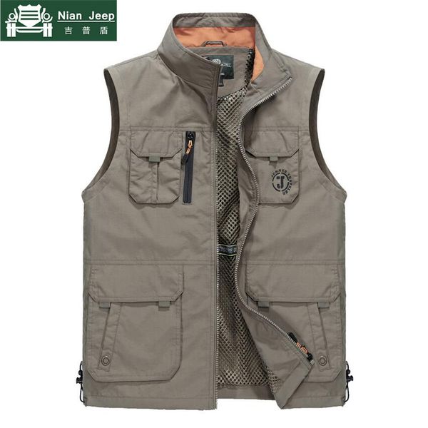 brand summer autumn vest men big size -6xl 2018 casual thin mesh tactical vest stand collar multi-pockets gilet homme waistcoat, Black;white
brand summer autumn vest men big size -6xl 2018 casual thin mesh tactical vest stand collar multi-pockets gilet homme waistcoat, Black;white