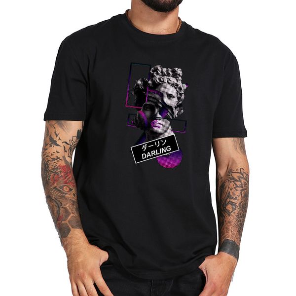 vaporwave tshirt eu size 100% cotton sculpture aesthetic art style 100% cotton personality youth t shirt, White;black
vaporwave tshirt eu size 100% cotton sculpture aesthetic art style 100% cotton personality youth t shirt, White;black