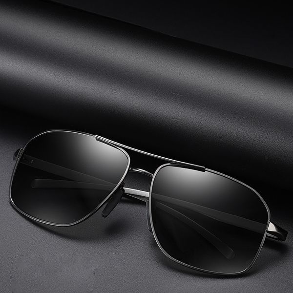 2020 new fashion sunglasses men polarized square mental men sunglasses brand twin beam driving glasses uv400, White;black
2020 new fashion sunglasses men polarized square mental men sunglasses brand twin beam driving glasses uv400, White;black