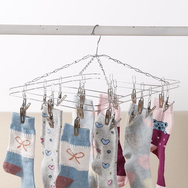 stainless steel drying rack clipping stocking clothes socks shorts underwear gloves sturdy clips drain hanger other laundry products
stainless steel drying rack clipping stocking clothes socks shorts underwear gloves sturdy clips drain hanger other laundry products