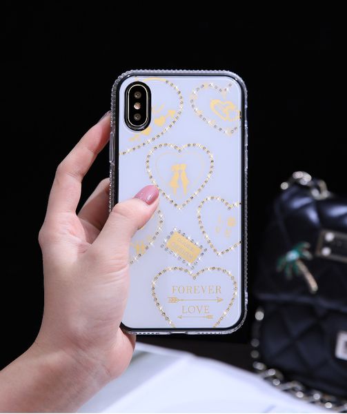 luxury diamond rhinestone back fitted phone shell case for iphone 11 pro xr x xs max 6 6s 7 8 plus lover pattern cover
luxury diamond rhinestone back fitted phone shell case for iphone 11 pro xr x xs max 6 6s 7 8 plus lover pattern cover