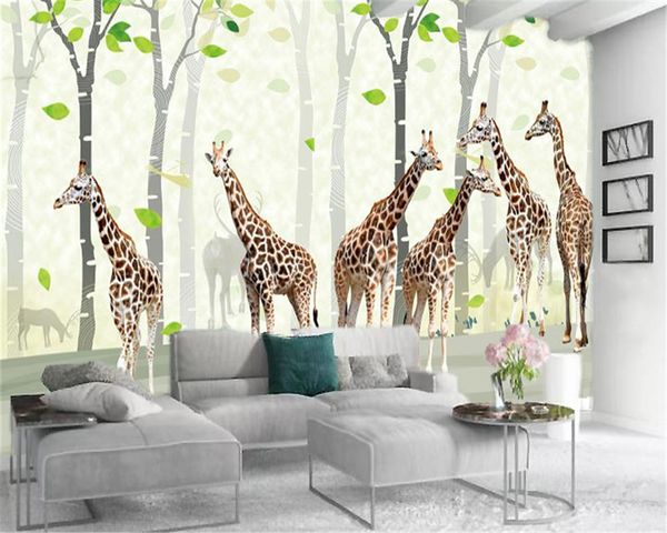 living 3d wallpaper simple printing giraffe in the forest digital printing hd decorative beautiful wallpaper
living 3d wallpaper simple printing giraffe in the forest digital printing hd decorative beautiful wallpaper