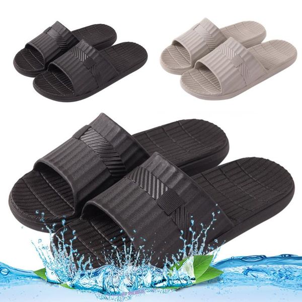 fashion non-slip flat home slipper men shoes large size soft bottom home couple plastic slippers flip flops men shoes drop, Black
fashion non-slip flat home slipper men shoes large size soft bottom home couple plastic slippers flip flops men shoes drop, Black