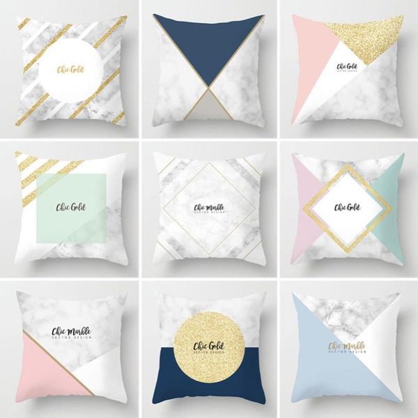 new fashion marble geometric cushion cover sofa decorative pillow pillowcase polyester 45*45 throw pillow home decor pillowcover
new fashion marble geometric cushion cover sofa decorative pillow pillowcase polyester 45*45 throw pillow home decor pillowcover