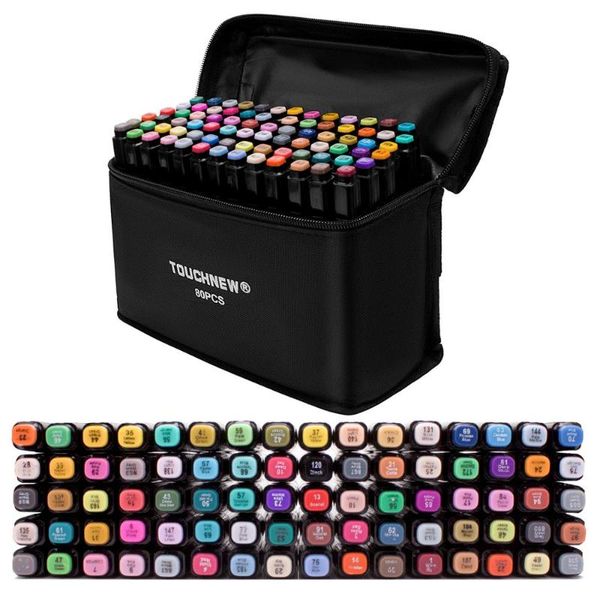 gift sets touchfive markers pen 60 80 color art sketch twin marker pens broad fine point graphic manga anime graffiti supplies
gift sets touchfive markers pen 60 80 color art sketch twin marker pens broad fine point graphic manga anime graffiti supplies