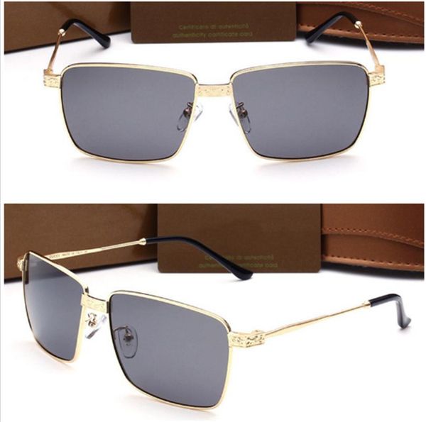 attitude sunglasses gold frame square metal frame vintage style outdoor design classical model sunglasses with original case, White;black
attitude sunglasses gold frame square metal frame vintage style outdoor design classical model sunglasses with original case, White;black