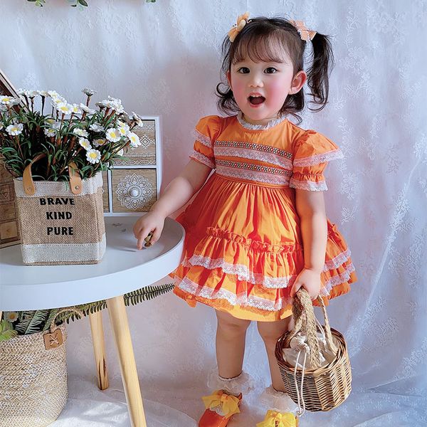 2020new custom vtg baby orange court style bubble dress fashion girl princess dress birthday baby retro summer, Red;yellow
2020new custom vtg baby orange court style bubble dress fashion girl princess dress birthday baby retro summer, Red;yellow