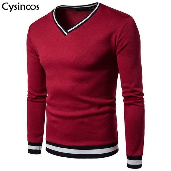 cysincos men sweater 2019 autumn winter casual v-neck solid thin loose sweater male long sleeve tracksuit knitted plus size, White;black
cysincos men sweater 2019 autumn winter casual v-neck solid thin loose sweater male long sleeve tracksuit knitted plus size, White;black