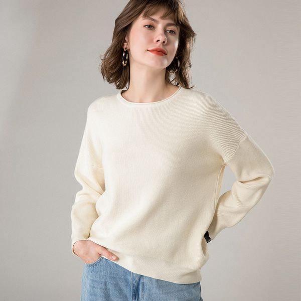 2019 autumn and winter new round neck knit head short short thick loose hooded cashmere sweater bottoming shirt, White;black
2019 autumn and winter new round neck knit head short short thick loose hooded cashmere sweater bottoming shirt, White;black