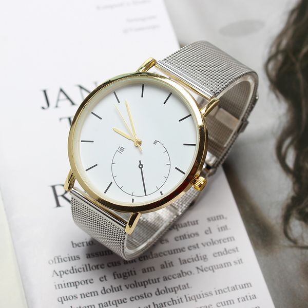classic gentlemen girls fashion ladies watch stainless steel analog analog watch bracelet new, Slivery;brown
classic gentlemen girls fashion ladies watch stainless steel analog analog watch bracelet new, Slivery;brown