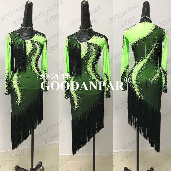 newlatin dance dress,tango salsa samba dance dress, latin wear , cha-cha dress,v neck,fluorescent green color, Black;red
newlatin dance dress,tango salsa samba dance dress, latin wear , cha-cha dress,v neck,fluorescent green color, Black;red