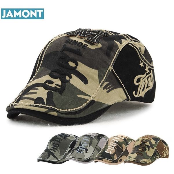 jamont camouflage beret cotton cap outdoor for men and women embroidery letter hat adjustable beret cap, Blue;gray
jamont camouflage beret cotton cap outdoor for men and women embroidery letter hat adjustable beret cap, Blue;gray