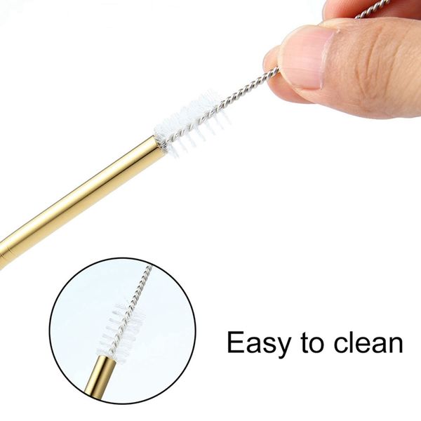 stainless steel straws portable reusable travel cutlery set fork spoon chopsticks metal drinking straws with cleaning brushes
stainless steel straws portable reusable travel cutlery set fork spoon chopsticks metal drinking straws with cleaning brushes