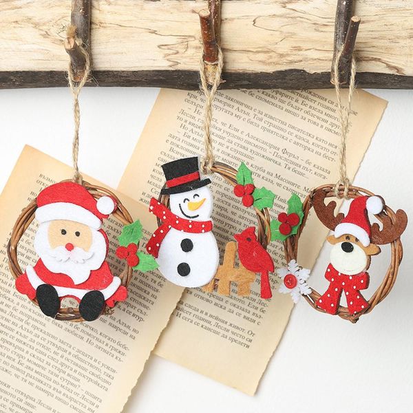 1/3pcs creative christmas wooden pendants ornaments diy wood crafts xmas tree non-woven rattan ring pendant santa garland @c
1/3pcs creative christmas wooden pendants ornaments diy wood crafts xmas tree non-woven rattan ring pendant santa garland @c