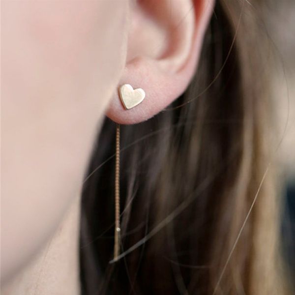 1 pair love heart long earrings tassel chain earrings metal gold-color heart dangle earrings for women jewelry #228821, Silver
1 pair love heart long earrings tassel chain earrings metal gold-color heart dangle earrings for women jewelry #228821, Silver
