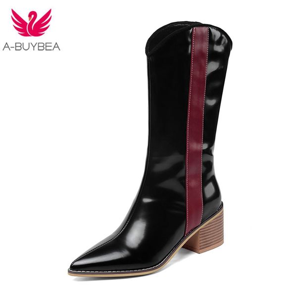 brand women boots pointed toe square heel shoes 2019 new autumn winter boots short ladies western mid-calf for women shoes, Black
brand women boots pointed toe square heel shoes 2019 new autumn winter boots short ladies western mid-calf for women shoes, Black