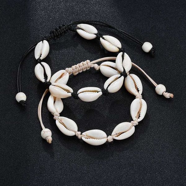 handmade natural seashell hand knit bracelet adjustable rope shells bracelets women accessories beaded strand bracelet, Golden;silver
handmade natural seashell hand knit bracelet adjustable rope shells bracelets women accessories beaded strand bracelet, Golden;silver