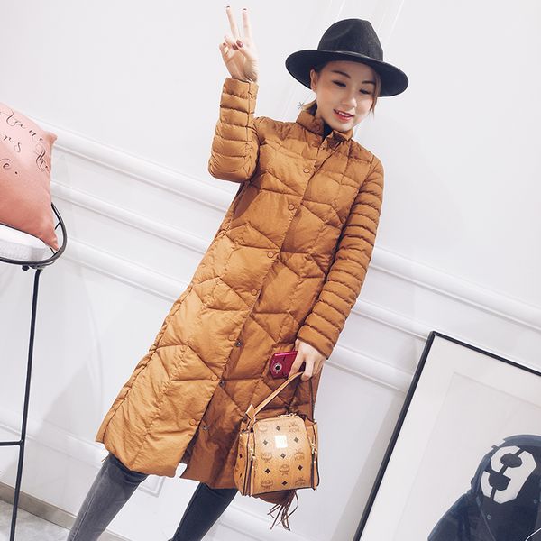 chinese style stand collar fashion white duck down jackets women ultra thin down coats outerwear 2018 autumn winter, Black
chinese style stand collar fashion white duck down jackets women ultra thin down coats outerwear 2018 autumn winter, Black