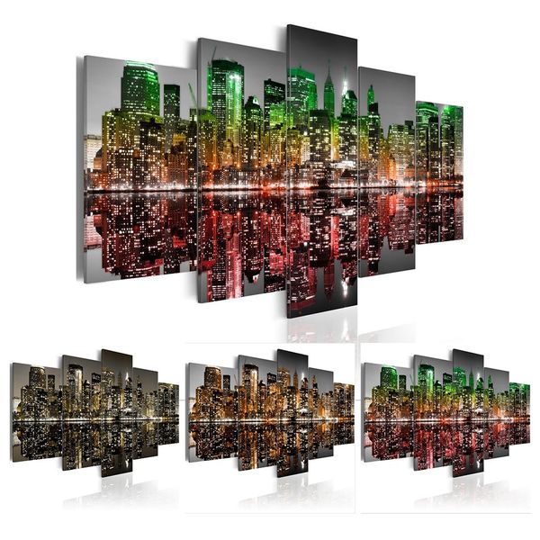 ( no frame)5pcs/set modern urban architecture abstract fascinating night art print frameless canvas painting wall picture home decoration
( no frame)5pcs/set modern urban architecture abstract fascinating night art print frameless canvas painting wall picture home decoration