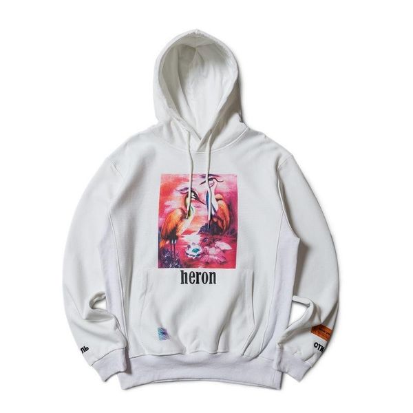 The European and American Popular Logo White Sweatshirt Flame Crane Heron Print Mens Designer Hoodies HERON PRESTON Hoodies
The European and American Popular Logo White Sweatshirt Flame Crane Heron Print Mens Designer Hoodies HERON PRESTON Hoodies