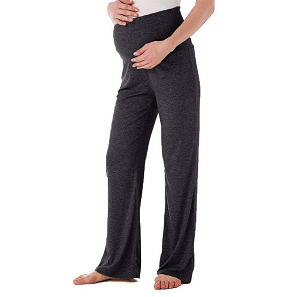 women's maternity wide straight lounge pants stretch pregnancy trousers maternity clothes for pregnant women nursing trousers, White
women's maternity wide straight lounge pants stretch pregnancy trousers maternity clothes for pregnant women nursing trousers, White
