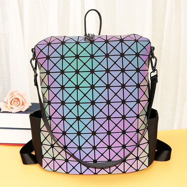 miyake explosion backpack 2019 new geometric diamond luminous creative women's backpack casual bag outdoor travel bag student bag
miyake explosion backpack 2019 new geometric diamond luminous creative women's backpack casual bag outdoor travel bag student bag