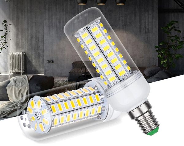 

LED Lamp 10PC/LOT Light 220V Bulb 48/56/69LEDs Corn SMD 5730 Lampada No Flicker lights for Home Decoration