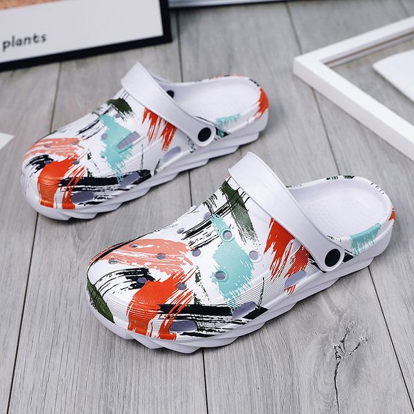 summer men sandals women eva slipper hole garden shoes outdoor casual men sandals water hollow lightweight couple shoes, Black
summer men sandals women eva slipper hole garden shoes outdoor casual men sandals water hollow lightweight couple shoes, Black